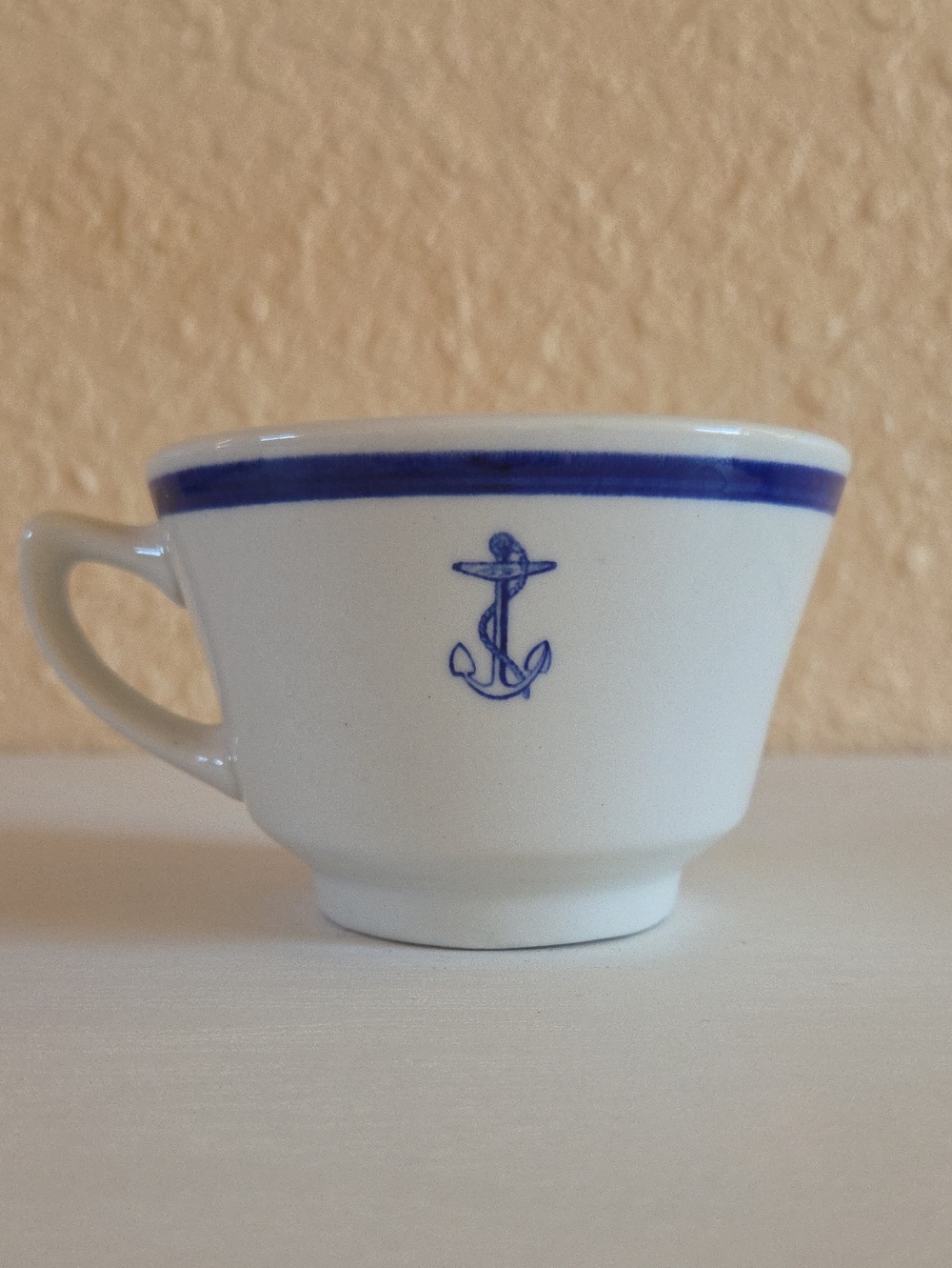 Vintage 1971 US Navy Officer Wardroom Coffee Cup Shenango China